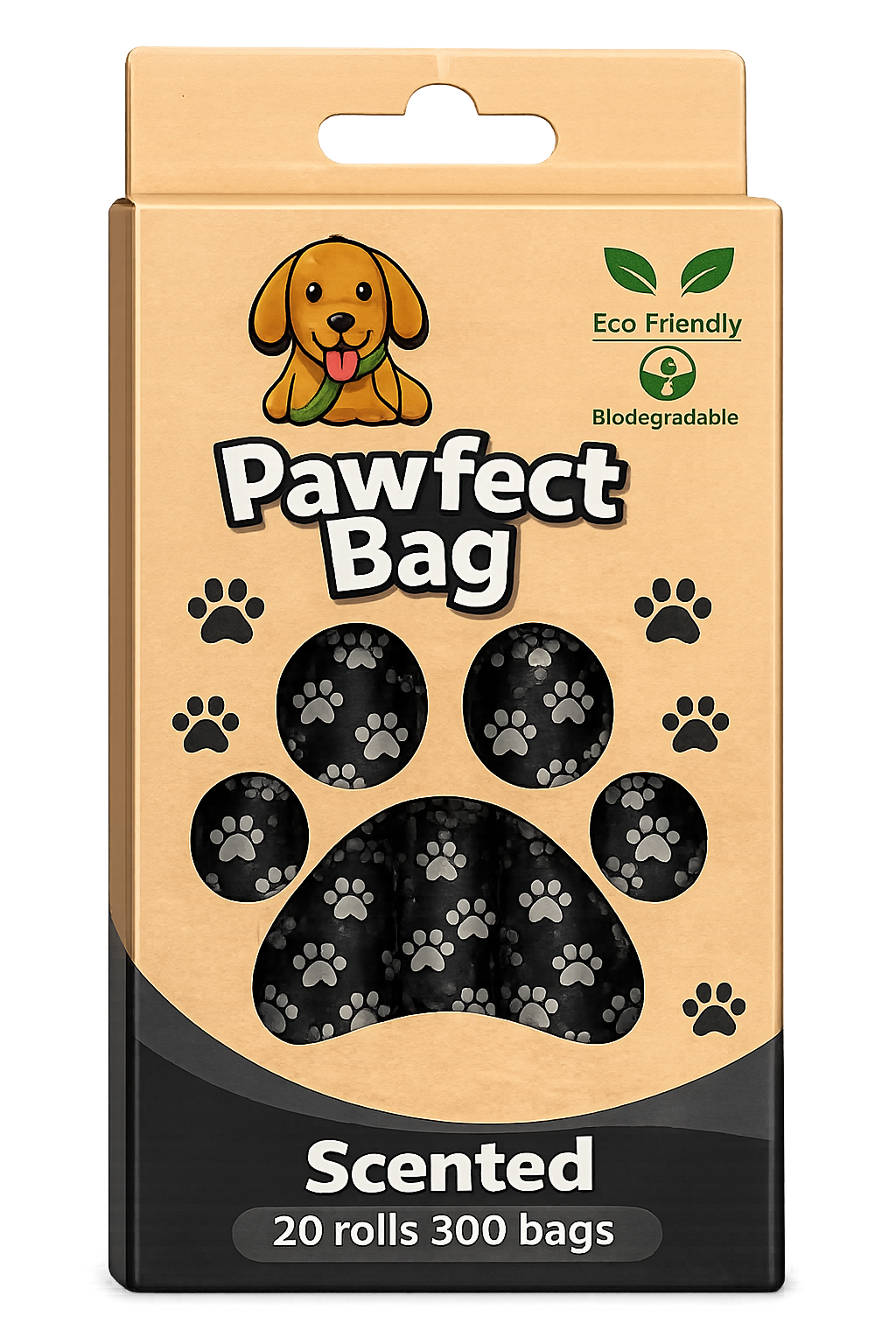 Black Scented Bag