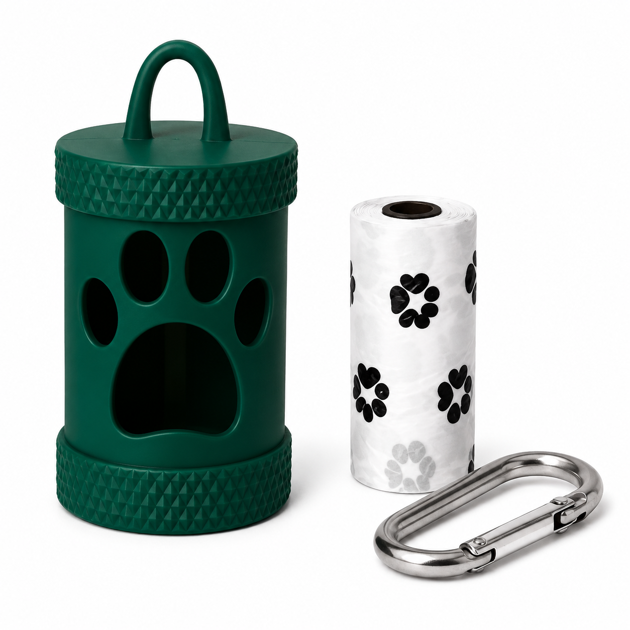 Green, White and Sleek Pawfect Bag set
