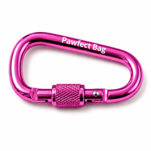 Carabiner Style Hook Pink