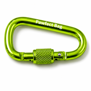 Carabiner Style Hook Green