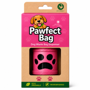 Pawfect Bag - Pink Dispenser