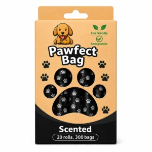Pawfect Bag - Scented Black (20 Roll Pack)