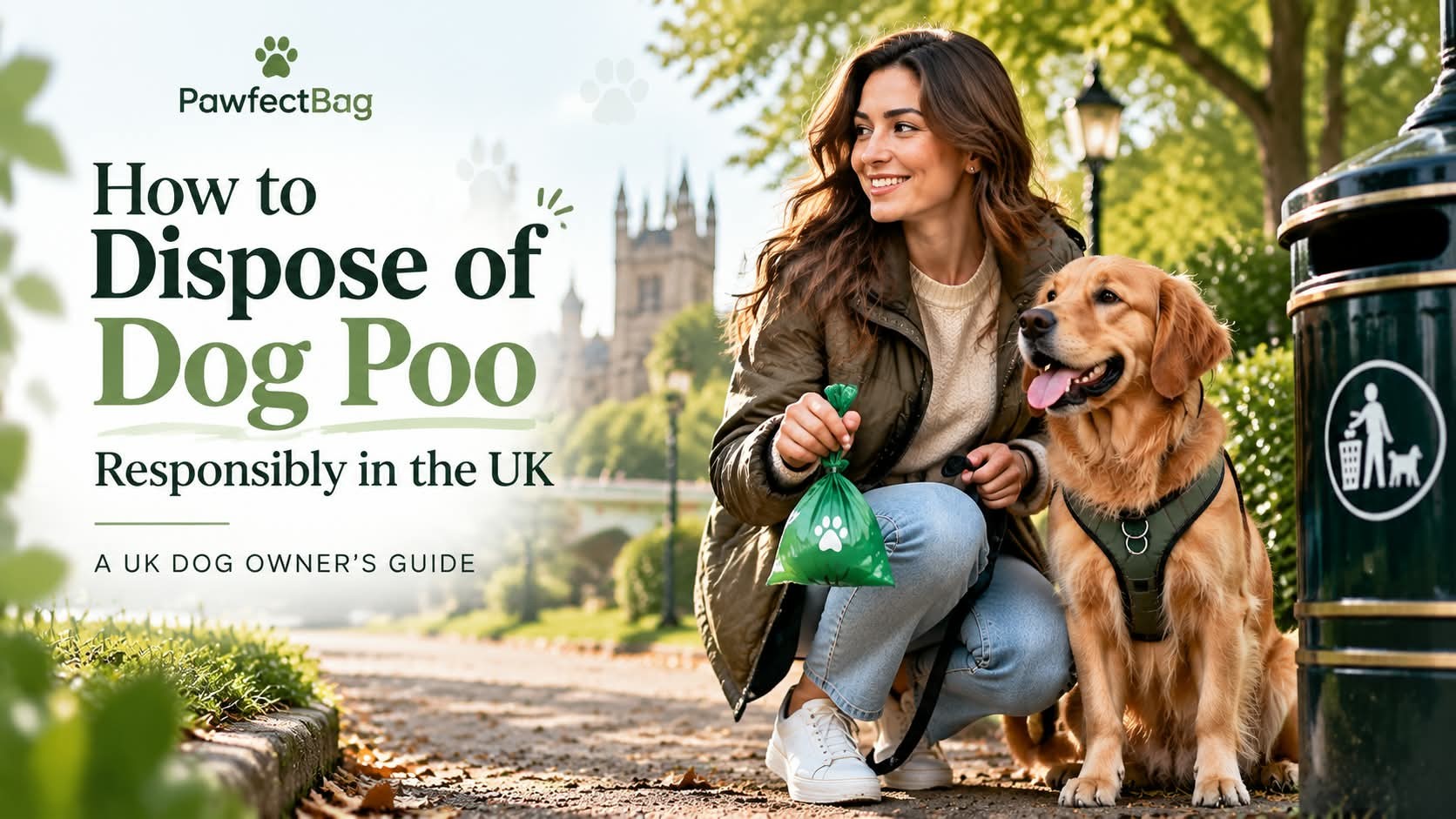 How to Dispose of dog poo responsibility in the UK